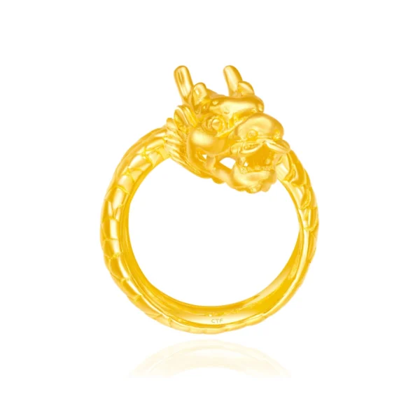 999.9 Gold ring
